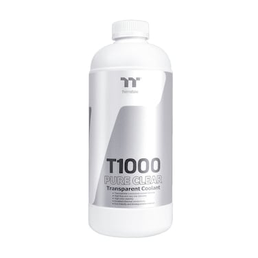 Thermaltake T1000 Pure Clear Transparent Coolant 1000mL Liquid Cooling System Coolant, CL-W245-OS00TR-A