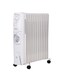 Mebashi Energy Efficient Oil Heater With 3 Heat Settings and Adjustable Temperature, ME-OFH130, White
