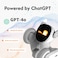 Loona Robot Pet Dog ChatGPT-4o Smart AI-Powered Companion Voice &amp; Gesture Control, Real-Time Interaction Robotics Toys for Kids, Home Monitoring - Includes Charging Dock
