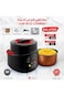 DLC Car Rice Cooker DLC-57220 &ndash; 2.0L Capacity, 180W Portable DC Cooker with Steaming Pan &amp; Accessories