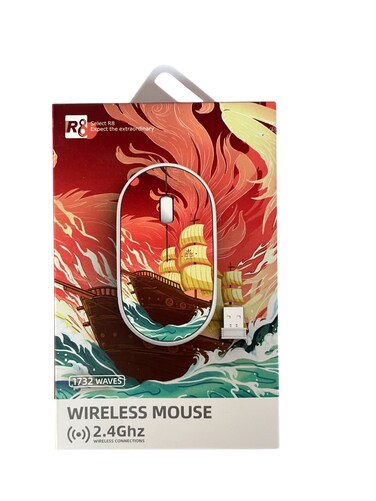 R8 Waves Wireless Mouse