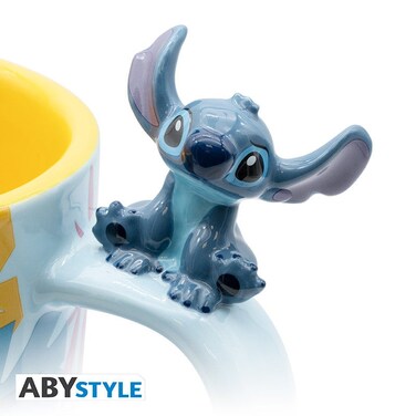 Heat Change Mug &acirc;&euro;&ldquo; Disney: Hawaiian Stitch &acirc;&euro;&ldquo; 460 mL