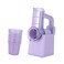 Cordless Electric Salad Makers Slicer Shredders with 3 Interchangeable Cutter Kitchen Tool for Vegetables and Fruits