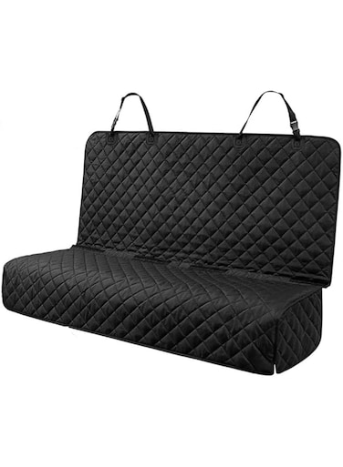 Joyzzz Dog Car Seat Cover, Waterproof Scratches, Pet Car Seat Cover Protector, Heavy Duty and Non-Pet Pet Bench Seat Cover, Intermediate Seat Belts Can be Used in Automobiles, Trucks and SUV