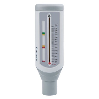 Rossmax Adult's Peak Flow Meter For Asthma Management