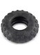 Dog toys that are not harmful to teeth, wear-resistant and bite resistant, tire toys are universal for puppies to grind their teeth and relieve boredom (Black, One size)
