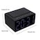 AEC BT508 Wireless Charging Bluetooth Speaker LED Alarm Clock Power Bank Three-In-One Speaker