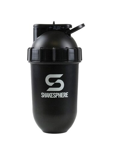 ShakeSphere Tumbler Original - 700 ml Glossy Black - White Logo