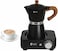 DLC Electric Moka Coffee Maker, 300ml Capacity, Black - DLC-7336B