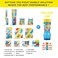 Uncle Bubble Fantasy Bubbling Wand For Tricks, Sculptures and Bubble Art - Makes Bubbles Of Many Sizes - Includes Bubble Liquid and Dipping Tray