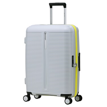 Eminent Hardcase Checked Luggage Bag 24-inch Unisex PP Luggage Trolley Expandable 4 Double Spinner Medium Travel Suitcase with TSA Lock and Safe Zippers, B0013
