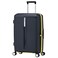 Eminent Hardcase Checked Bag 28-inch Travel Bag Unisex PP Luggage Trolley Lightweight Expandable 4 Double Spinner Wheel Travel Suitcase with TSA Lock and Safe Zippers, B0013