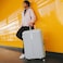 Eminent Hardcase 3-Pieces Set Travel Bags Unisex PP Luggage Trolley Lightweight Expandable 4 Double Spinner Wheel Travel Suitcases with TSA Lock and Safe Zippers, B0013