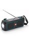 Solar-powered waterproof speaker with flashlight&mdash;ideal for camping, hiking &amp; outdoor adventures.