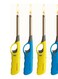 4-Pack, Stainless Steel and Durable, Wind Resistant KitchenLighter, Refillable Gas, Perfect for Kitchen, Candle, Grill, BBQ, Fireplace,Bakhoor and Charcoal