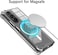 Samsung Galaxy Z Fold 6 Clear Case, MagSafe Compatible, Transparent Shockproof, Yellowing Resistant, Magnetic Phone Case (Magsafe Clear)