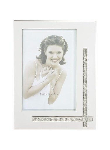 Linkage Glitter Frame 10x15 Cm - Silver