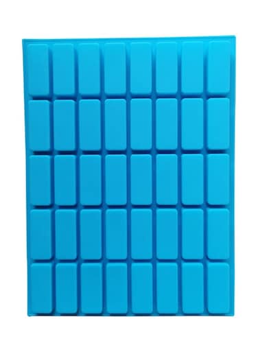 Rectangle Silicone Mould Blue 29 x 22cm
