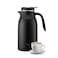 LocknLock 2L Leisurely Vacuum Kettle &ndash; Black, Double-Wall Insulated BPA-Free Thermal Kettle with Spill-Free Lid