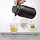 LocknLock 2L Leisurely Vacuum Kettle &ndash; Black, Double-Wall Insulated BPA-Free Thermal Kettle with Spill-Free Lid