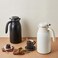 LocknLock 2L Leisurely Vacuum Kettle &ndash; Black, Double-Wall Insulated BPA-Free Thermal Kettle with Spill-Free Lid