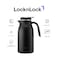 LocknLock 2L Leisurely Vacuum Kettle &ndash; Black, Double-Wall Insulated BPA-Free Thermal Kettle with Spill-Free Lid