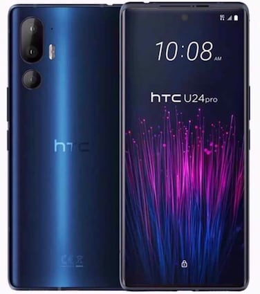 HTC U24 Pro 5G Dual SIM Smartphone 12GB RAM 512GB Storage, International Version ( BLUE )