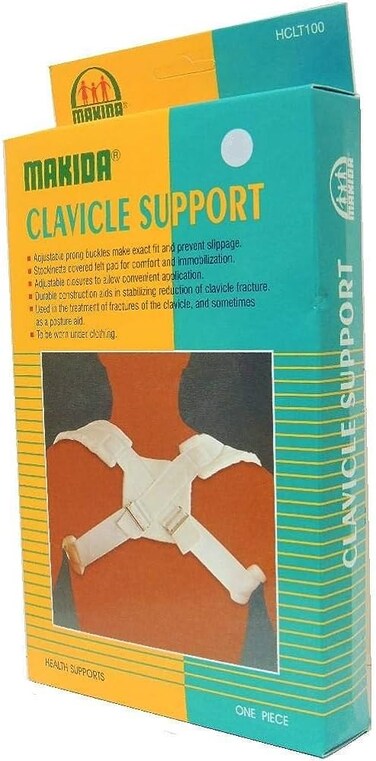 MAKIDA CLAVICLE SUPPORT ADJ PRONG (S)HCLT 1003W
