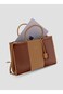 Ladies Bag M1   Elegant Women&rsquo;s Office &amp; Daily Use Handbag Brown