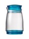 Feliz Canister Blue/Clear – Storage Container 23x16x16 cm with Lid