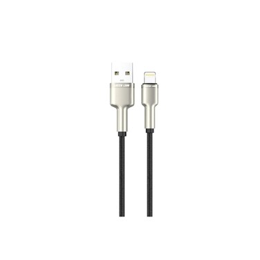USB-A to Lightning Braided Cable 1M &ndash; 18W Fast Charge, 480Mbps, Durable Zinc Alloy