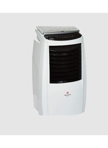 Mebashi ME-ACO113 Air Cooler 8L &ndash; White &ndash; Remote Control, Honeycomb Filter, Water Curtain Cooling, Super Air Flow for Home Use
