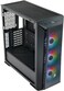 Cooler Master MasterBox 520 Mesh PC Case &ndash; Mid-Tower ATX Chassis with 3 x Pre-Installed Fans, Multiple Airflow Configurations, Mesh Front Panel &amp; TG Side Panel, ARGB Controller Included - Black