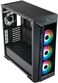 Cooler Master MasterBox 520 PC Case &ndash; Mid-Tower ATX Chassis, 4 x Pre-Installed Fans (Front &amp; Rear), Multiple Airflow Configurations, Tempered Glass Front &amp; Side Panel, ARGB Controller - Black
