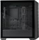 Cooler Master MasterBox 520 PC Case &ndash; Mid-Tower ATX Chassis, 4 x Pre-Installed Fans (Front &amp; Rear), Multiple Airflow Configurations, Tempered Glass Front &amp; Side Panel, ARGB Controller - Black