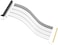 كابل Cooler Master Riser PCIe 4.0 X 16 أبيض 300 مم
