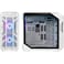 Cooler Master HAF 700 White PC Case - Full Tower, E-ATX Compatible, 5 x Pre-Installed Fans, Rotating Radiator Mount, High Airflow Cooling, TG Side Panel, Includes ARGB Controller