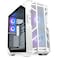 Cooler Master HAF 700 White PC Case - Full Tower, E-ATX Compatible, 5 x Pre-Installed Fans, Rotating Radiator Mount, High Airflow Cooling, TG Side Panel, Includes ARGB Controller