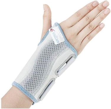 Wellcare Wrist Splint, Right XL Size, Support For Overuse Injury, Sprains &amp; Carpal Tunnel Syndrome, Breathable Comfort &amp; Stabilization