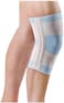 ويل كير دعامة ركبة مقاس L (15-16 انش/ 38-40.5 سم)، انصباب وتورم مفصلي، التواء/ إجهاد الركبة الخفيف، اصابات الرباط الجانبية، مقاس مريح، رمادي وازرق