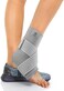 Wellcare Ankle Brace With Strap Large Size (10-12 Inches / 25-30 Cm), Open-Heel Design, Neoprene Material, Comfortable Fit &amp; Protection, For Articular Effusion &amp; Swelling, Grey