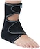 Wellcare Wrap Around Ankle Brace Universal Size, For Left &amp; Right Side, Neoprene Material, To Stabilize Ankle Joint, Articular Effusion &amp; Swelling, Comfortable Fit, Black
