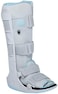Wellcare Super Air Walking Boot -Large Size 17'', For Stable Foot Or Ankle Fracture, Post-Surgery Application, Severe Ankle Sprain, Grey Color