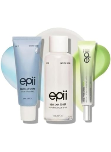 Epii Hydration &amp; Repair Skincare Set   3-Piece Korean Skincare Bundle
