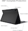 Muzz Keyboard Case for Galaxy Tab S9 FE, Detachable Wireless Keyboard, Protective Cover (Galaxy Tab S9 FE(10.9'))