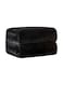 Fleece Blanket Sheet Polyester Black 200x230cm