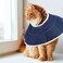 Cat Cones for Head Small Dog Cone Pet Cone Non-woven Fabrics Waterproof Anti-bite Anti-grab Neck Ring Dogs Cats Dog Cat Protection Cover Wound Healing Cone Protective Pet Medical Collar Smart Cone (S)