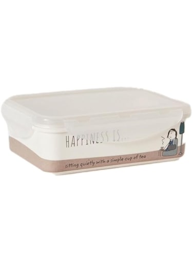 HomeBox Happiness Is Lunch Box - 17x12 cm