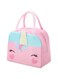 Paporich Kids Students Lunch Bag, Reusable Cartoon Insulated Lunchbag, Small Foldable Waterproof Lunch Bags Girls and Boys, for School Travel Picnic