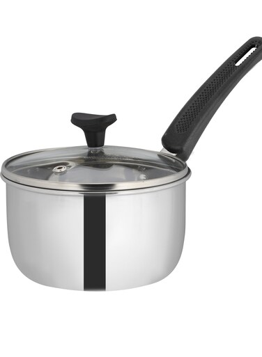 Sauce Pan with Glass Lid 32X15X14 cm Cookware, DC2138 PTFE &amp; PFOA Free